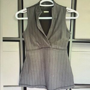 Striped Sleeveless Top